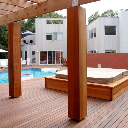 Cedar Wood Decking